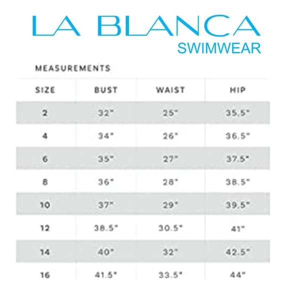 LA BLANCA "Island Goddess" One-Piece Swimsuit  NEW WITH TAGS! - Picture 9 of 10